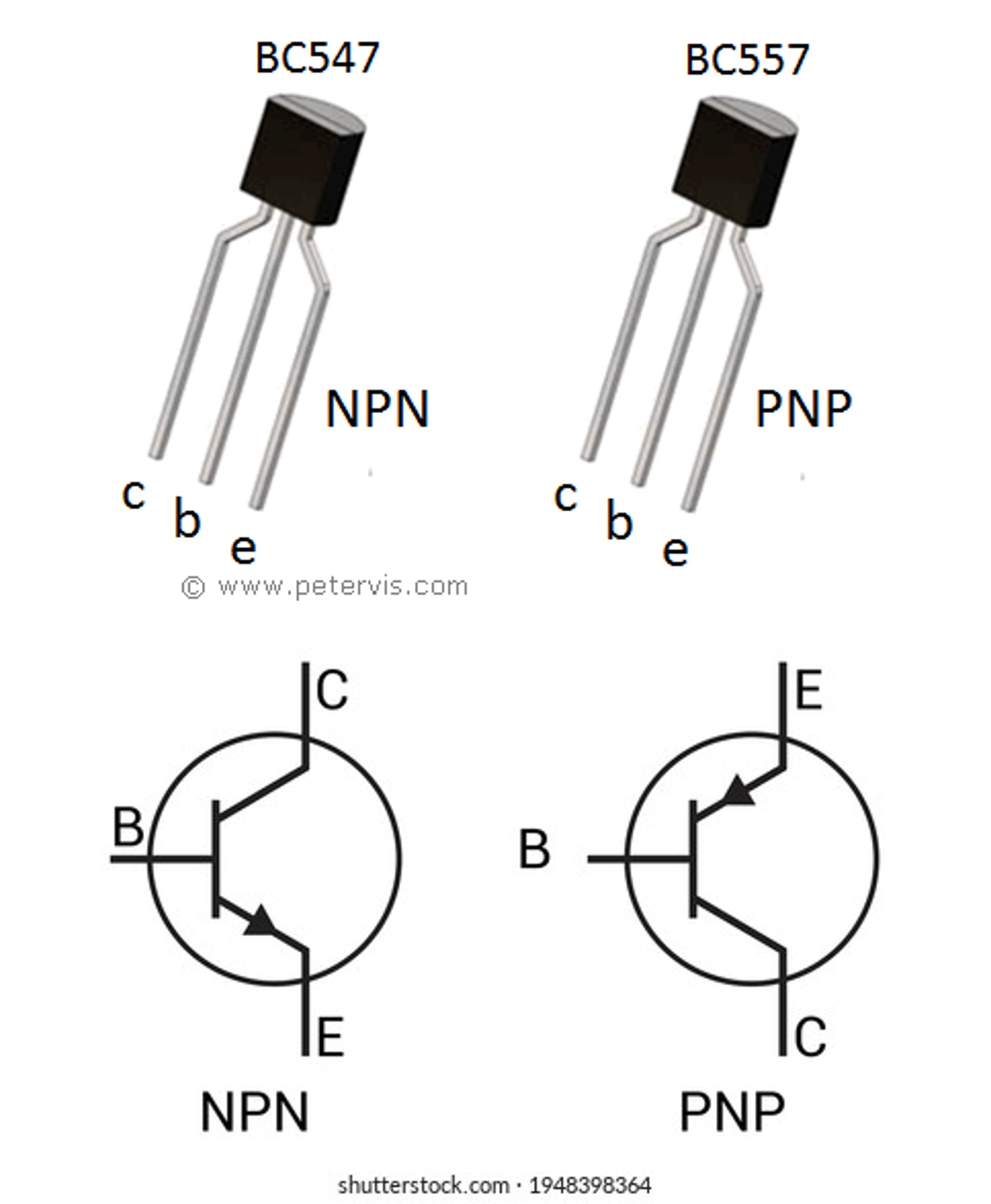 transistor pinout